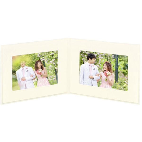 ハクバ No.710 2L2面 横・横（ヨコ・ヨコ）   M710-2LY-2 ［ヨコ /2Lサイズ・キャビネサイズ /2面］ | HAKUBA | 05