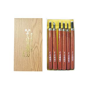 インテックカネキ インテックカネキ彫刻刀セット H−6 よしはる  H-6 | 