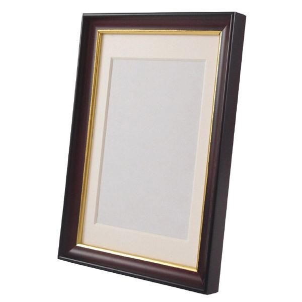 フジカラー 木製額 S10 ハガキ・L ブラウン | FUJIFILM | 02