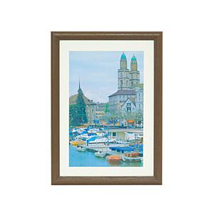 フジカラー 木製額縁_IM-30_ワイド6切_ブラウン ブラウン 【864】 | FUJIFILM