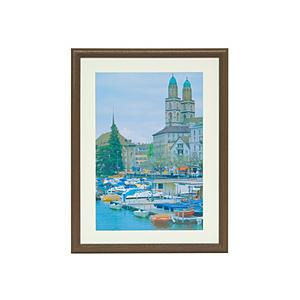 フジカラー 木製額縁_IM-30_ワイド4切_ブラウン ブラウン | FUJIFILM