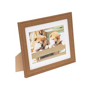 フジカラー 木製額縁_YM-9_キャビネ(2L)_ブラウン ブラウン 【864】 | FUJIFILM