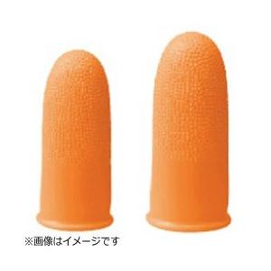 PLUS [紙めくり] 指サック オレンジ 10個入 (M／L 各5個入) KM-300K | PLUS