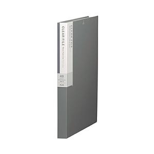 PLUS デジャヴカラーズ クリアファイル 48P ストーングレイ | PLUS