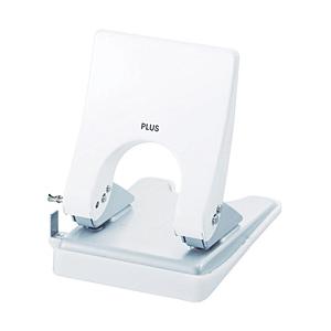 PLUS 2穴パンチ　フォース1/2　M　白　PU830AWH | PLUS