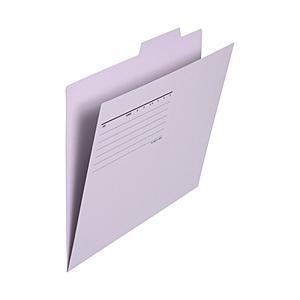 PLUS 個別フォルダーエコノミー 50P VL  バイオレット FL-082IF | PLUS