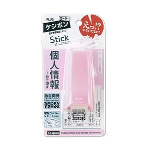 PLUS ローラーケシポンスティック  サクラピンク | PLUS