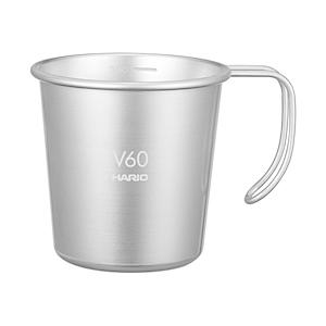 ハリオ V60 メタルスタッキングマグ   O-VSM-30-HSV 【864】 | HARIO
