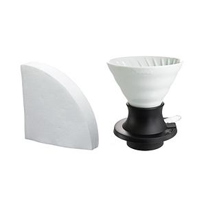 ハリオ 浸漬式セラミックドリッパースイッチ  ホワイト SSDC-200-W | HARIO