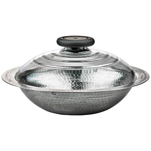 ハリオ フタガガラスのIH対応ステンレス鍋23 雪平 MIS-23 （2〜3人用） | HARIO | 01