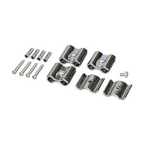 光 光　ジョイント金具　クローム　８φ用　４Ｐ   JA-82 | HIKARI