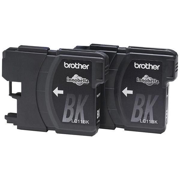 brother(ブラザー) 【純正】 LC11BK-2PK 【ブラザー純正】インクカートリッジ ブラック 2個パック | ブラザー工業 | 01