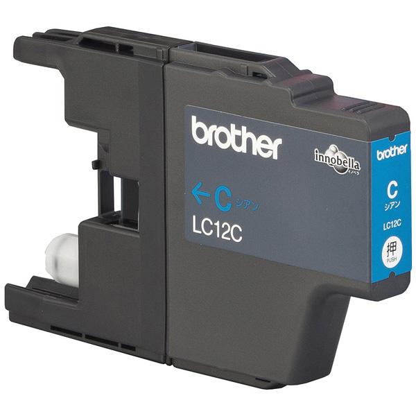 brother(ブラザー) 【純正】 LC12C 【ブラザー純正】インクカートリッジ シアン [振込不可] | ブラザー工業 | 01