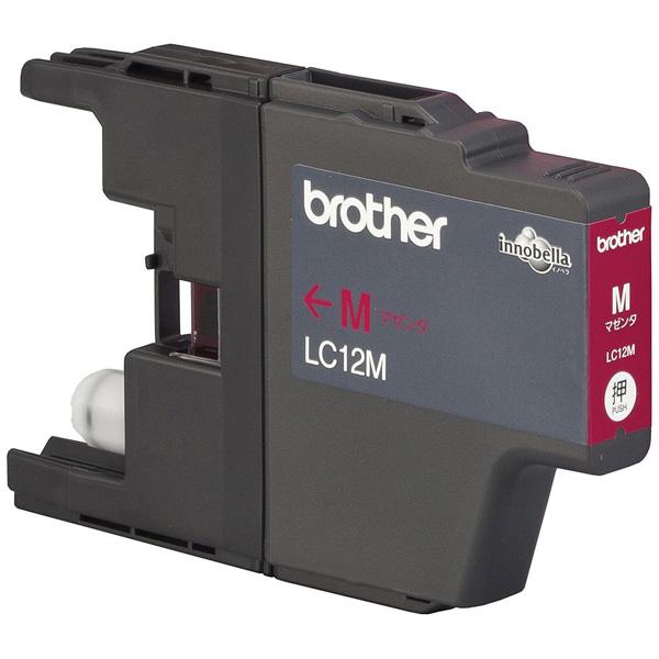 brother(ブラザー) 【純正】 LC12M 【ブラザー純正】インクカートリッジ マゼンタ | ブラザー工業 | 01