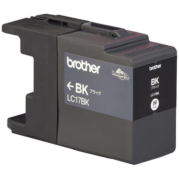 brother(ブラザー) 【純正】 LC17BK 【ブラザー純正】インクカートリッジ ブラック (大容量) | ブラザー工業 | 01