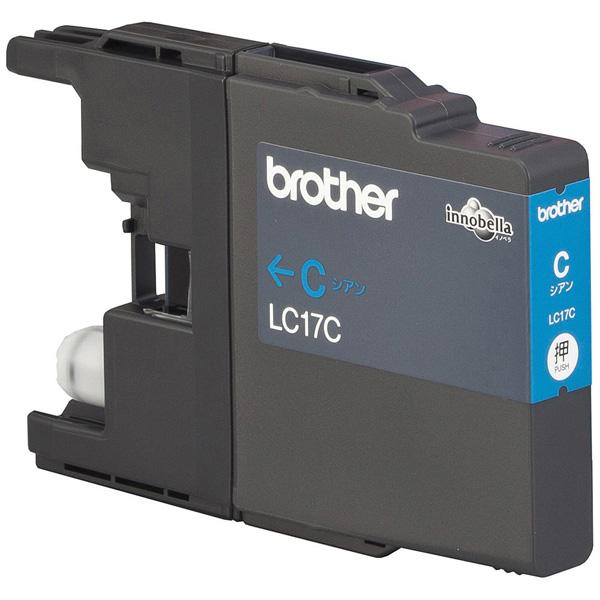 brother(ブラザー) 【純正】 LC17C 【ブラザー純正】インクカートリッジ シアン (大容量) | ブラザー工業 | 01