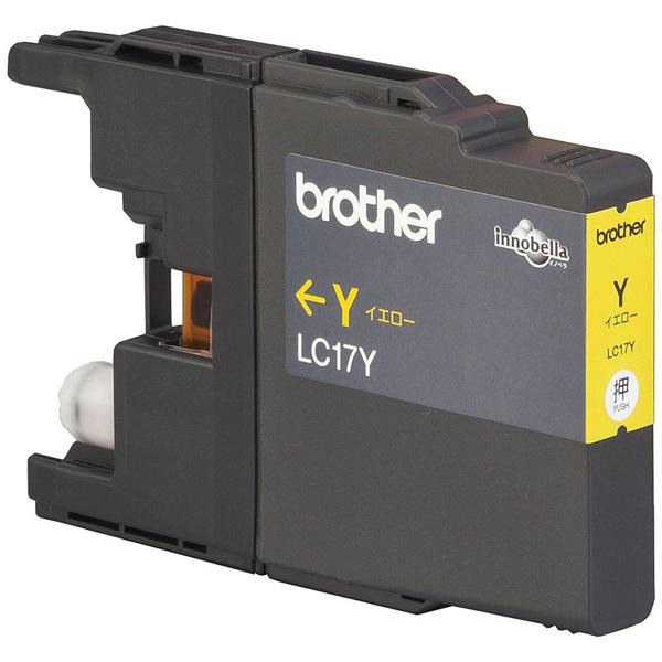 brother(ブラザー) 【純正】 LC17Y 【ブラザー純正】インクカートリッジ イエロー (大容量) | ブラザー工業 | 01
