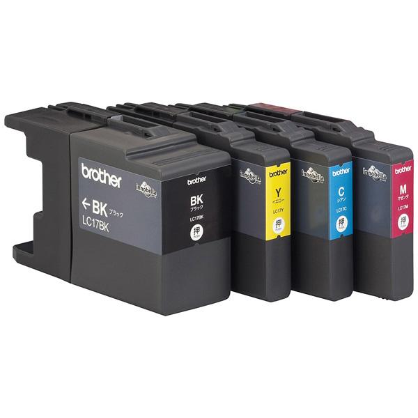 brother(ブラザー) 【純正】 LC174PK 【ブラザー純正】インクカートリッジ 4色パック (大容量) | ブラザー工業 | 01