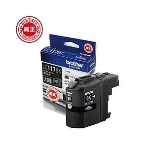 brother(ブラザー) 【純正】 LC117BK 【ブラザー純正】インクカートリッジ ブラック (大容量) 【864】 | ブラザー工業
