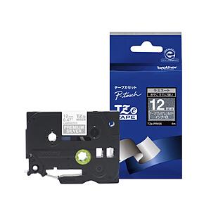 brother(ブラザー) ピータッチ（P-touch） おしゃれテープ プレミアムタイプ（プレミアムシルバー／白文字／12mm幅） TZe-PR935 TZe-PR935 | ブラザー工業