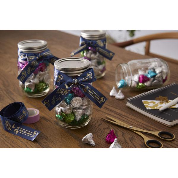 brother(ブラザー) 【ブラザー純正】ピータッチ リボンテープ TZe-RN54 幅24mm (金文字/ネイビーブルー) TZe TAPE ネイビーブルー TZe-RN54 ［金文字 /24mm幅］ | ブラザー工業 | 03