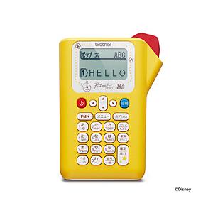 brother(ブラザー) ラベルライター P-touch（ピータッチ）  プーさんイエロー PT-J100PHY 【864】 | ブラザー工業