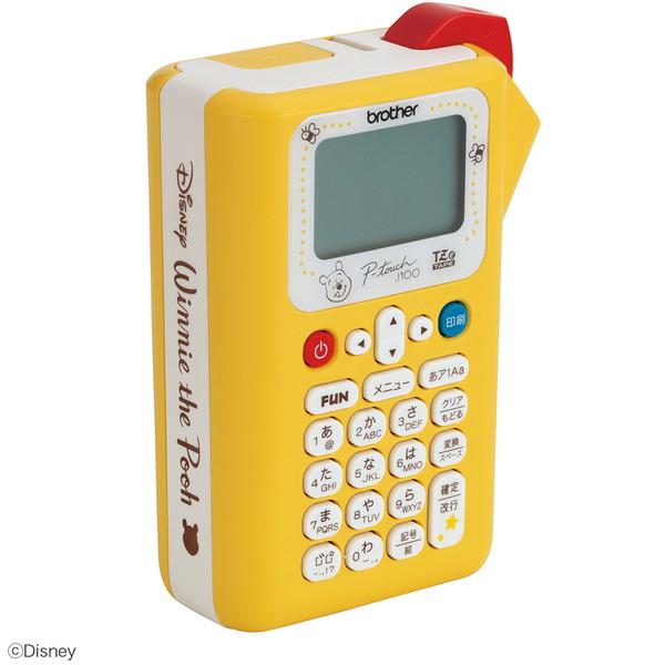 brother(ブラザー) ラベルライター P-touch（ピータッチ）  プーさんイエロー PT-J100PHY 【864】 | ブラザー工業 | 02