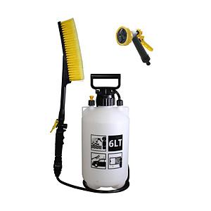 マルハチ産業 ポンプ式 水圧クリーナー おそうじ当番 6L | 