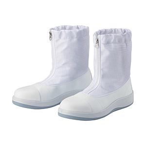 ミドリ安全 ミドリ安全 トウガード付 先芯入クリーン静電靴 ハーフフード 23.5cm | ミドリ安全