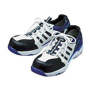 ミドリ安全 ミドリ安全 ワイド樹脂先芯入通気スニーカー WBL 22.0cm