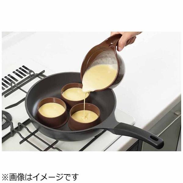 ヨシカワ 珈琲屋さんの厚焼きパンケーキリング（丸）3個セット SJ2002 [振込不可] | ヨシカワ | 02