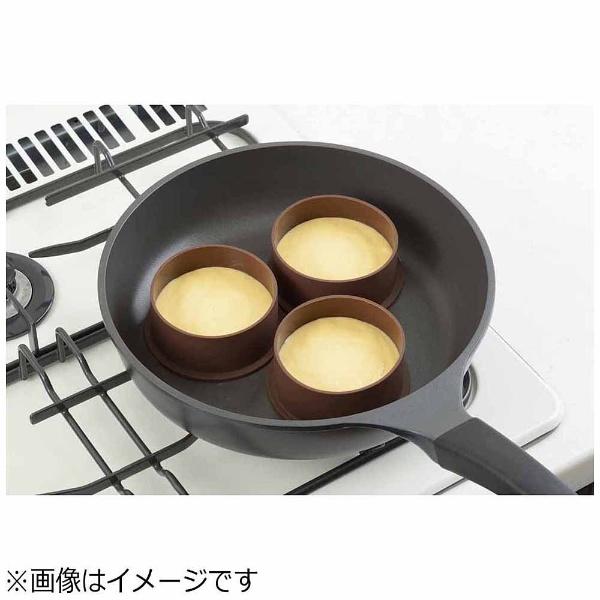 ヨシカワ 珈琲屋さんの厚焼きパンケーキリング（丸）3個セット SJ2002 [振込不可] | ヨシカワ | 03