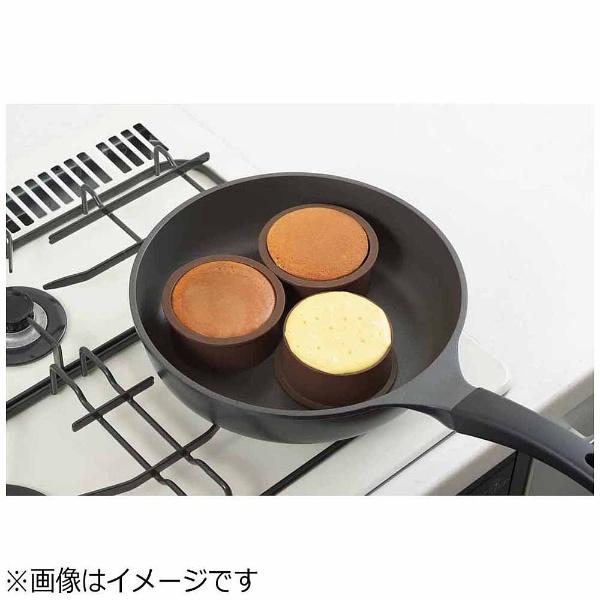 ヨシカワ 珈琲屋さんの厚焼きパンケーキリング（丸）3個セット SJ2002 [振込不可] | ヨシカワ | 04