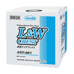 横浜油脂工業 L＆Wクレスト　水性タイヤワックス　9kg   BB26 | 