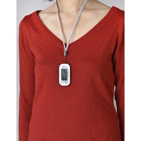 山佐時計計器 ポケット万歩　らくらくまんぽ EX-350W |  | 05