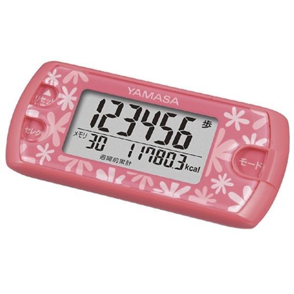 山佐時計計器 EX-500-P （フローラルピンク）　万歩計 「ポケット万歩」 |  | 01