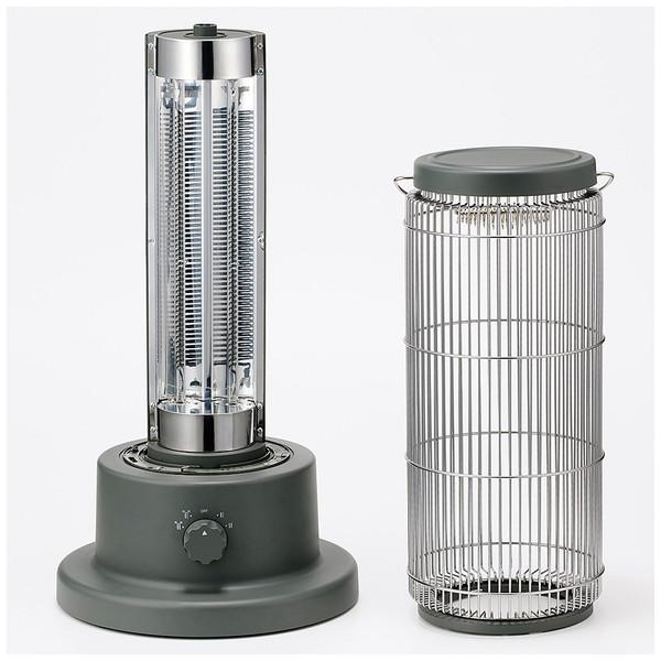 ユアサ クラッシックカーボンヒーター   YKT-CT1000DBK ［カーボンヒーター］ |  | 01