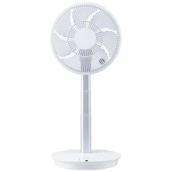 ユアサ コンパクト収納DCリビング扇風機  ホワイト YT-D3493EFR-W ［DCモーター搭載 /リモコン付き］ 【864】 |  | 01