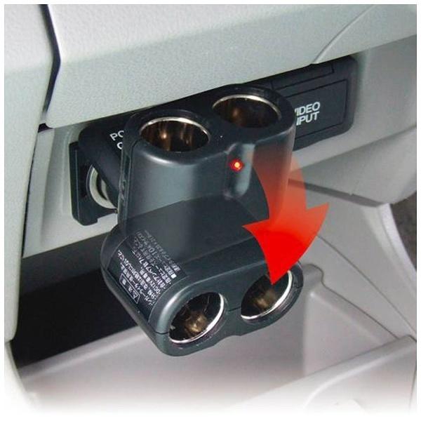 ヤック 2連ダイレクトソケット ディレクション PZ-723 | YAC（自動車用アクセサリ） | 03