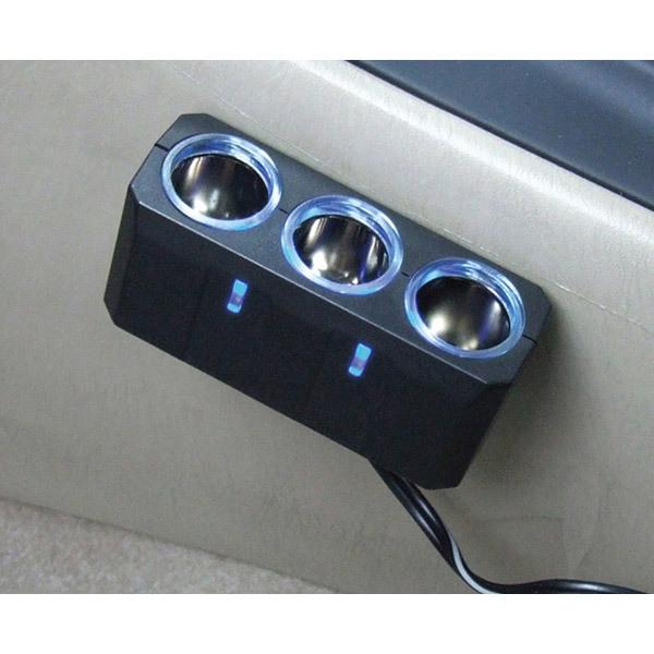 ヤック リングライトソケット トリプル 24V CE342 | YAC（自動車用アクセサリ） | 02