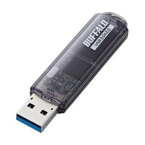 BUFFALO(バッファロー) RUF3-C64GA-BK USB3.0対応 USBメモリー スティックタイプ (64GB/ブラック) 【ドラゴンクエストX動作確認済み】 | BUFFALO