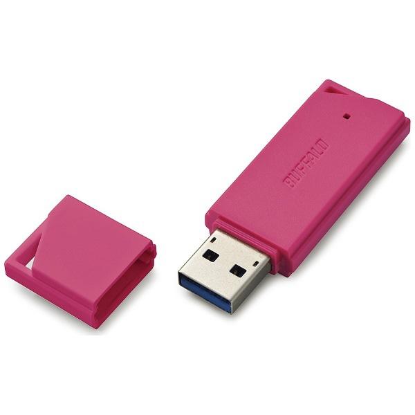 BUFFALO(バッファロー) RUF3-K32GB-PK  USB3.1メモリ［Mac／Win］RUF3-KBシリーズ（32GB・ピンク） [振込不可] | BUFFALO | 03