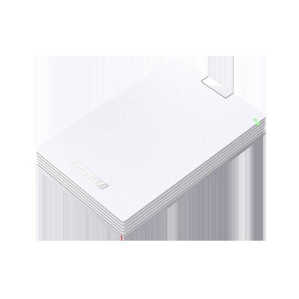 BUFFALO(バッファロー) HD-PCG2.0U3-GWA　USB3.1(Gen.1)対応 ポータブルHDD [2.0TB・ホワイト] | BUFFALO | 04