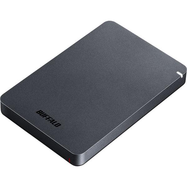BUFFALO(バッファロー) HD-PGF1.0U3-BKA(ブラック) [ポータブル型 /1TB] USB3.1(Gen.1)対応 ポータブルハードディスク[Win・Mac対応] | BUFFALO | 01