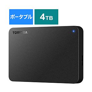 BUFFALO(バッファロー) HD-TPA4U3-B [ポータブル型 /4TB] Canvio BASIC USB3.0対応ポータブルHDD
