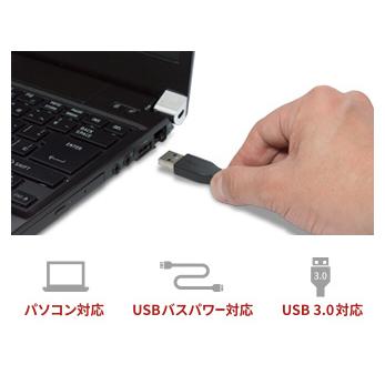 BUFFALO(バッファロー) HD-TPA4U3-B [ポータブル型 /4TB] Canvio BASIC USB3.0対応ポータブルHDD[ブラック] [振込不可][代引不可] | TOSHIBA | 08