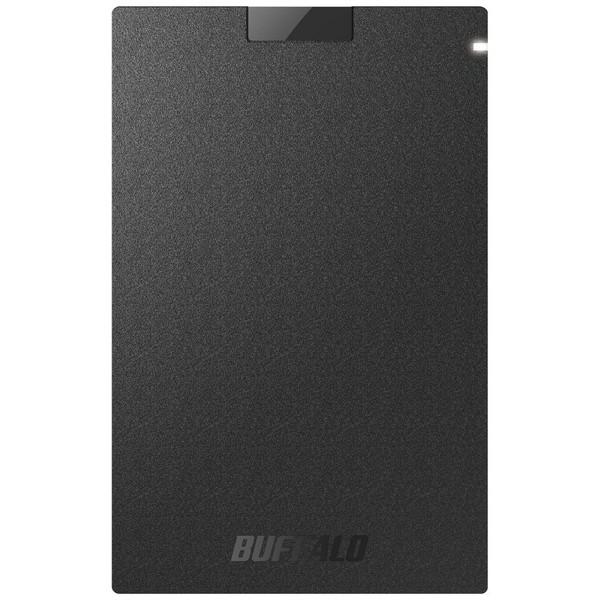 BUFFALO(バッファロー) SSD-PGT240U3-BA TV録画・取り付け可能 外付けポータブルSSD 240GB ブラック [振込不可] | BUFFALO | 01