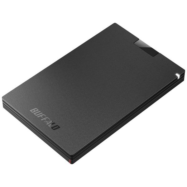 BUFFALO(バッファロー) SSD-PGT480U3-BA TV録画・取り付け可能 外付けポータブルSSD 480GB ブラック｜y-sofmap｜04