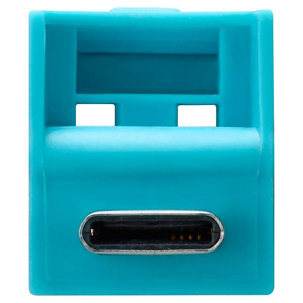 USBメモリ (Chrome/Android/iPadOS/Mac/Windows11対応) ターコイズブルー RUF3-AC16G-BL ［16GB /USB TypeA＋USB TypeC /USB3.2 /キャップ式］ | BUFFALO | 06