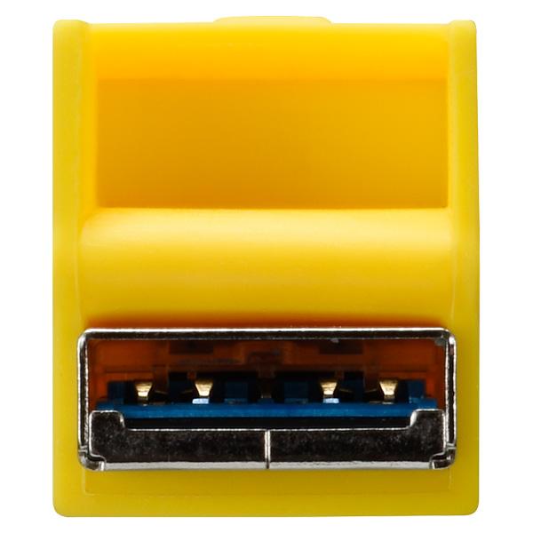 BUFFALO(バッファロー) USBメモリ RUF3-ACシリーズ イエロー RUF3-AC16G-YE ［16GB /USB3.2 /USB TypeA＋USB TypeC /キャップ式］ | BUFFALO | 07